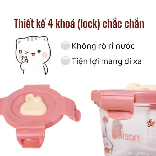 MISAN - HŨ TRỮ CÓ NẮP LOCK