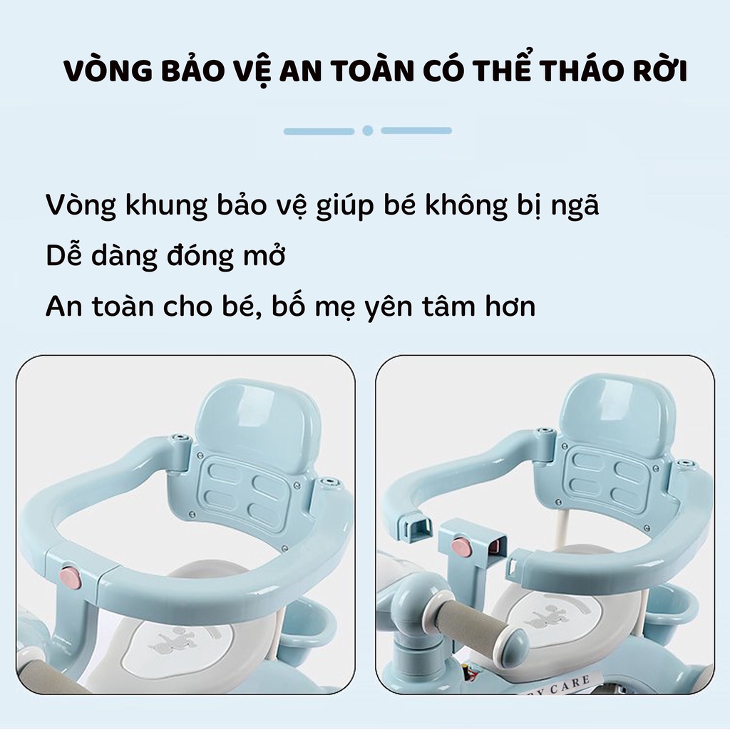 XLS - XE ĐẠP 3 BÁNH CÓ CẦN ĐẨY