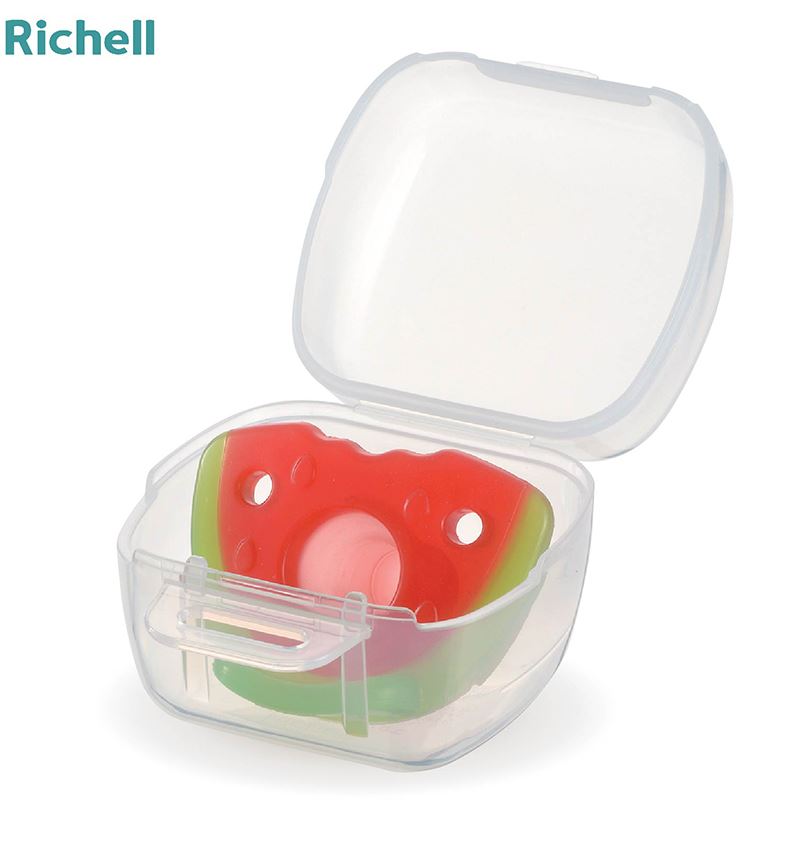 RICHELL - TI GIẢ SILICONE KÈM HỘP ĐỰNG