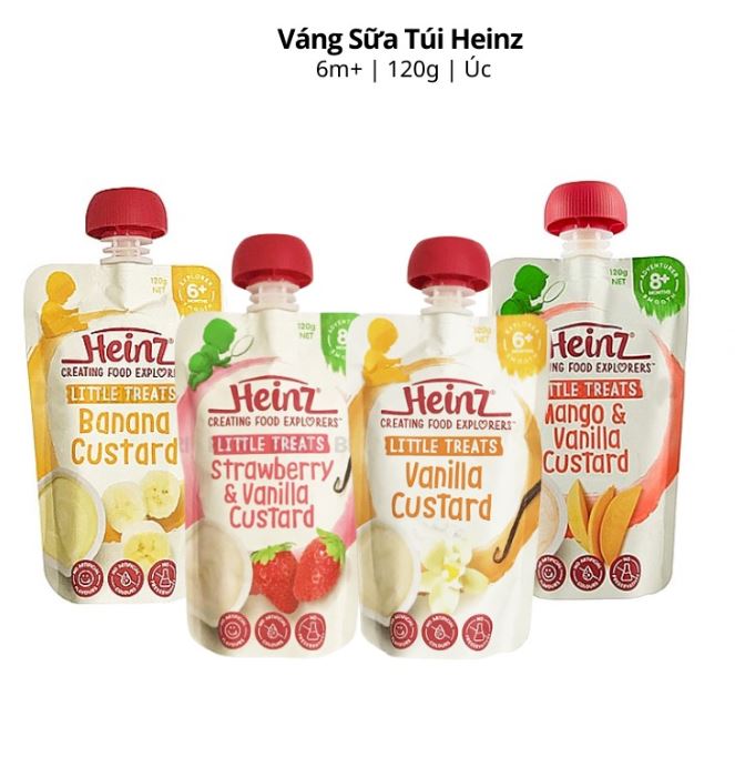 HEINZ - VÁNG SỮA TÚI ÚC