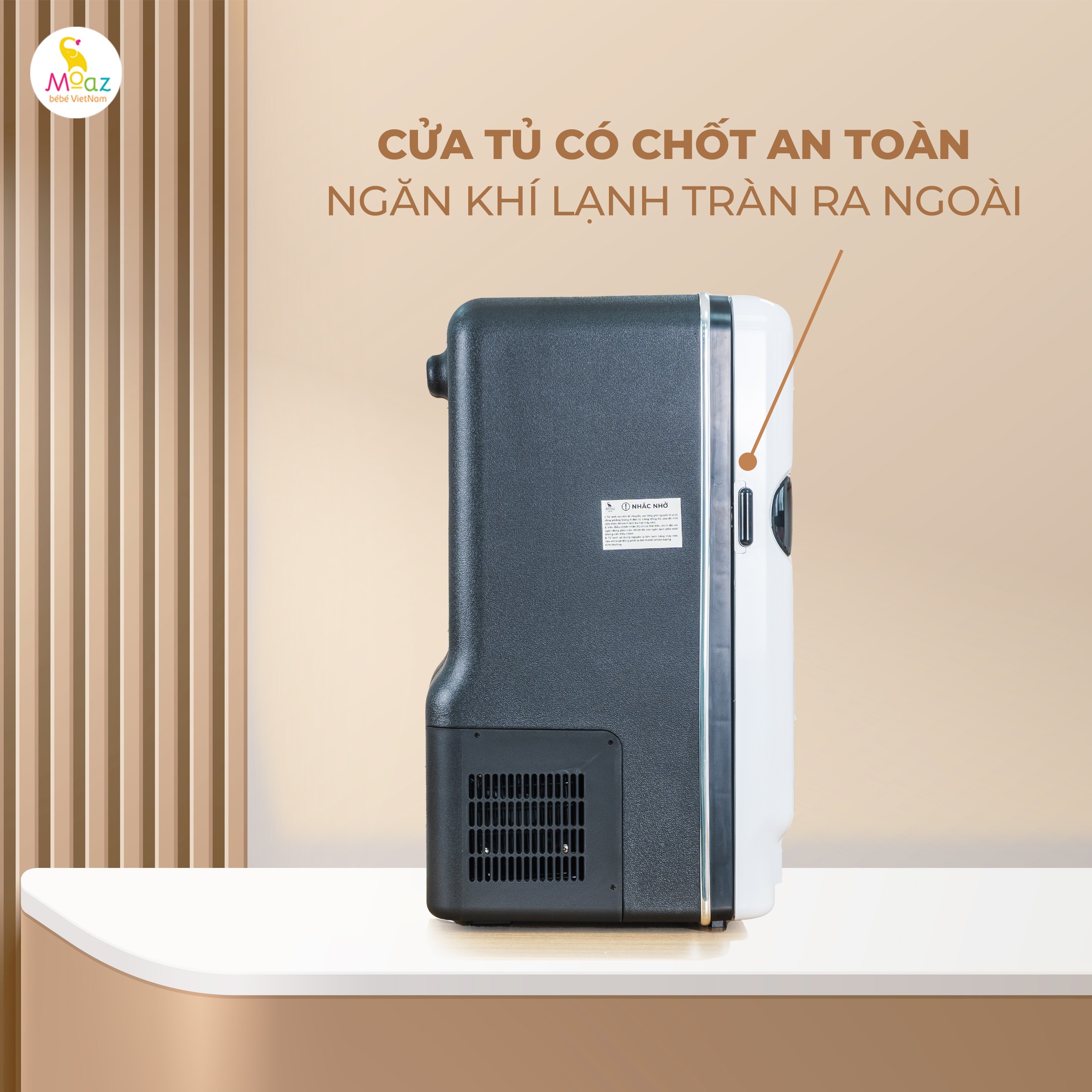 MOAZ - TỦ LẠNH MINI MB-083