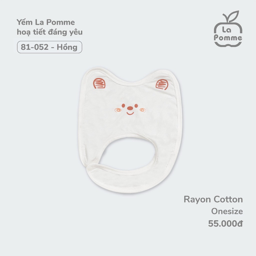 LA POMME Yếm hoạ tiết đáng yêu