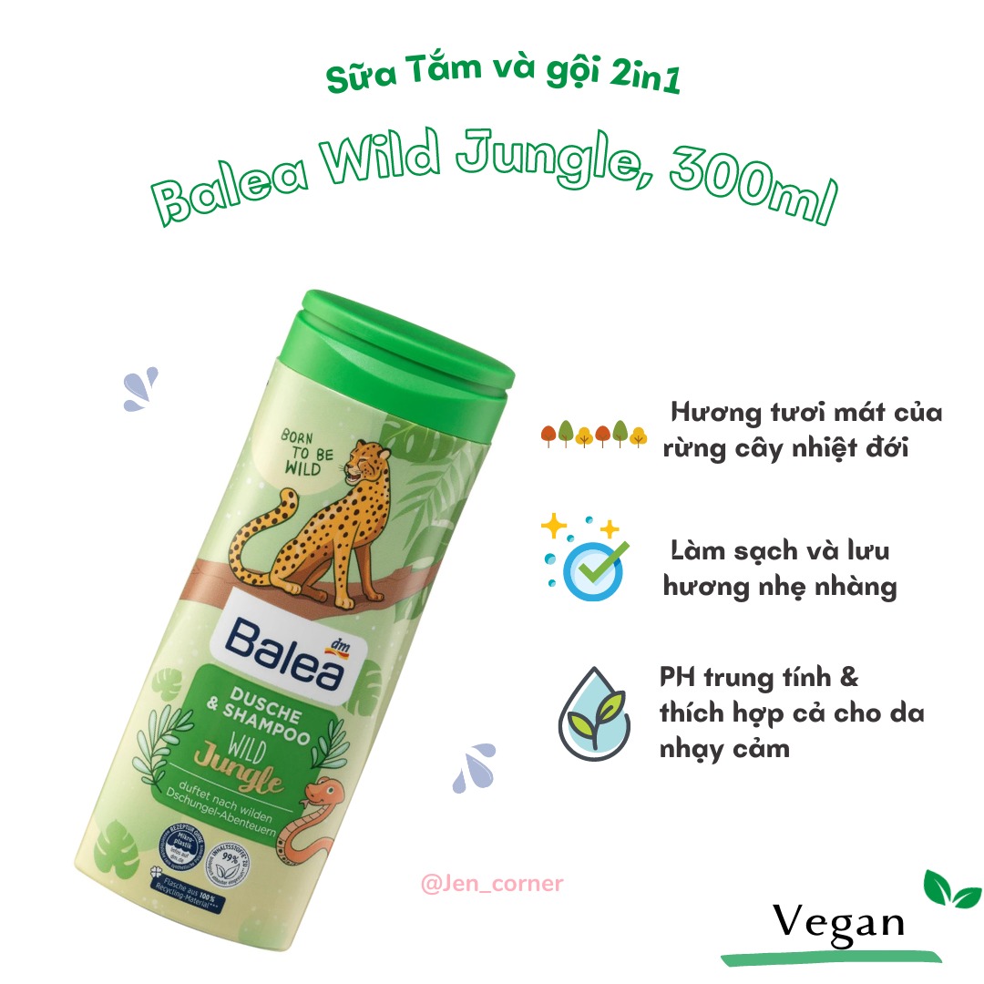 DM - 1Y+SỮA TẮM GỘI BALEA
