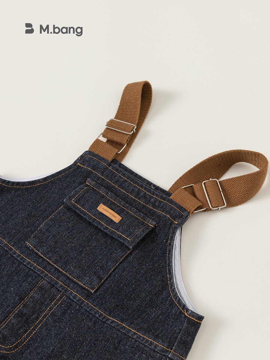 LB - Jean yếm denim túi bụng (80-140)