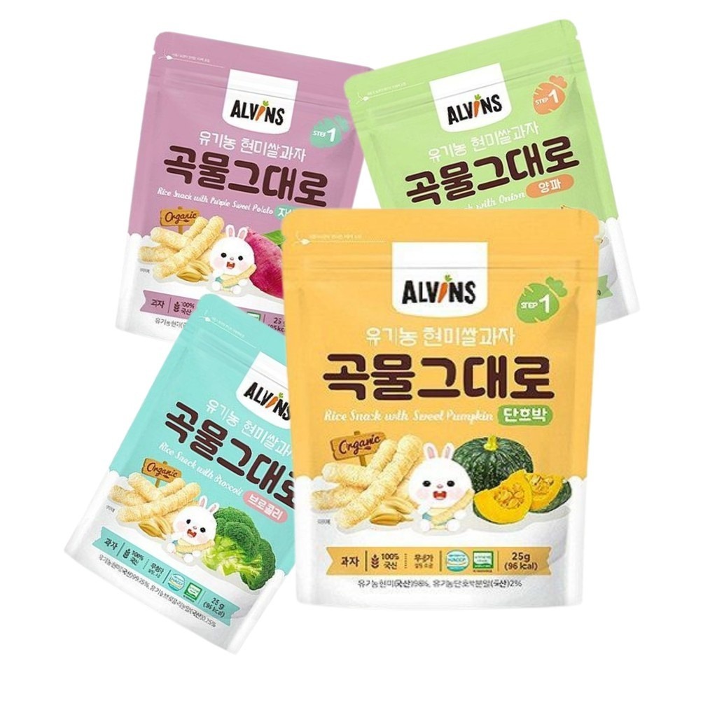 ALVINS - 6M+BÁNH GẠO LỨT HỮU CƠ