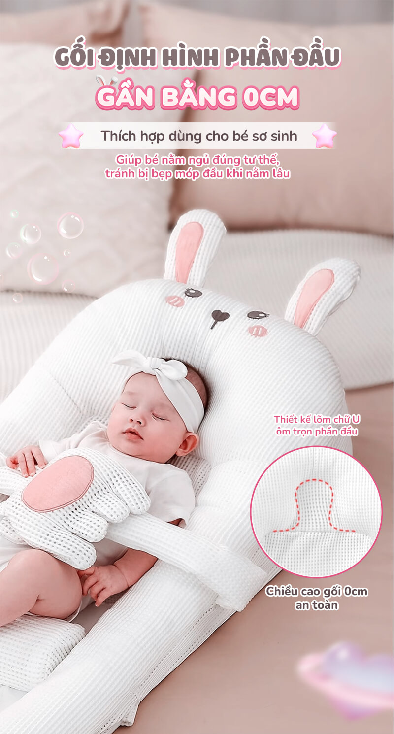 CHILUX - GỐI CHỐNG TRÀO NGƯỢC THỎ HỒNG