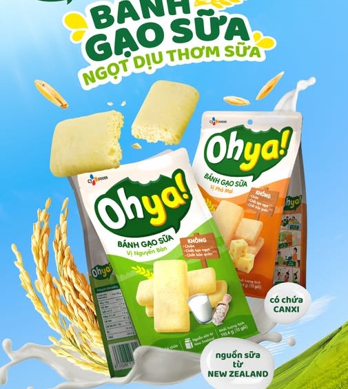 OHYA - 1Y+BÁNH GẠO SỮA