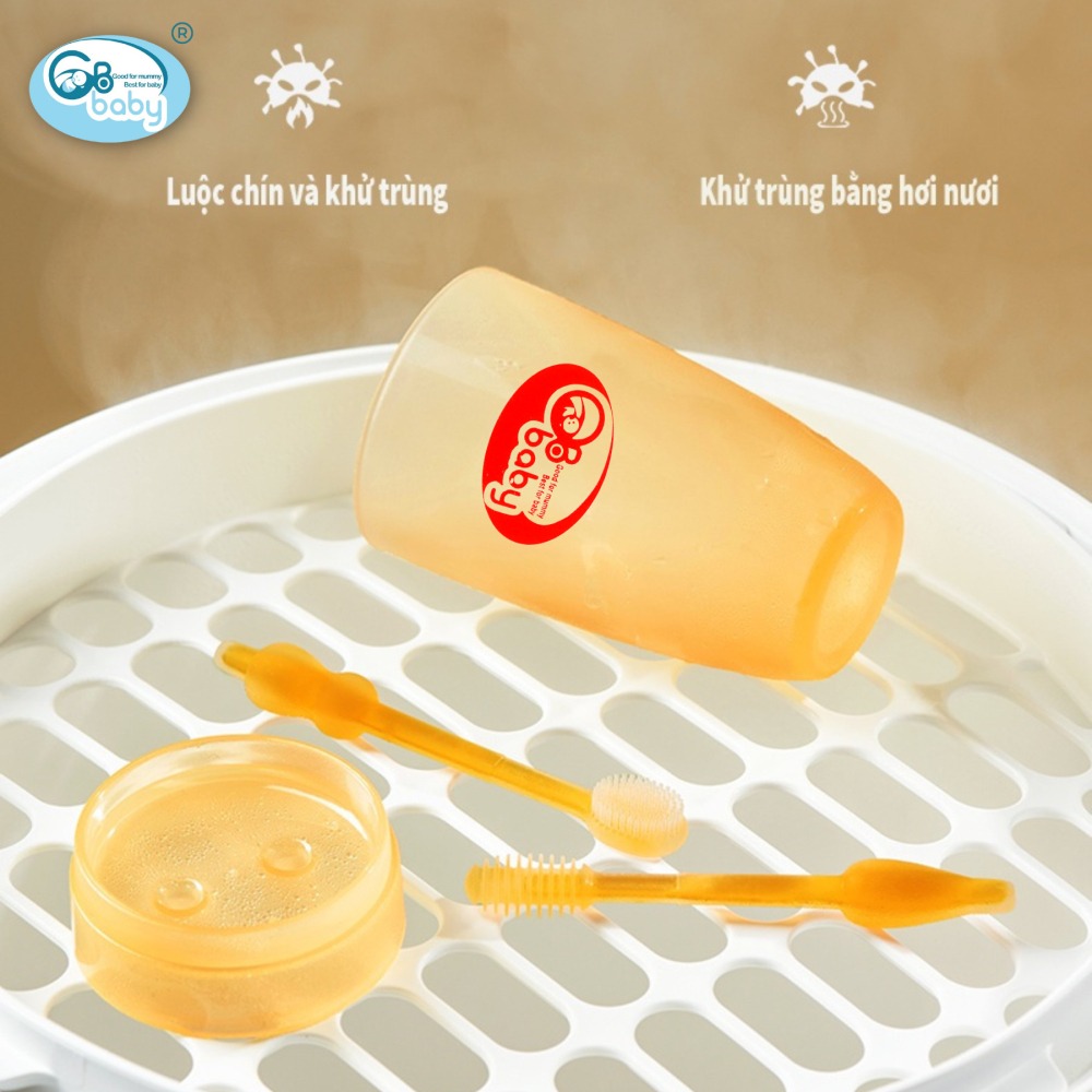 GB BABY - BỘ RƠ LƯỠI CỐC SILICONE