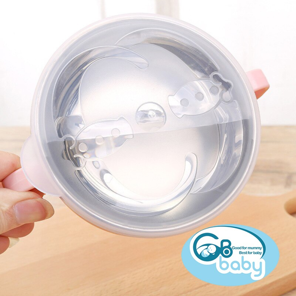 GB BABY - BÁT INOX CÓ NẮP THÌA 7739