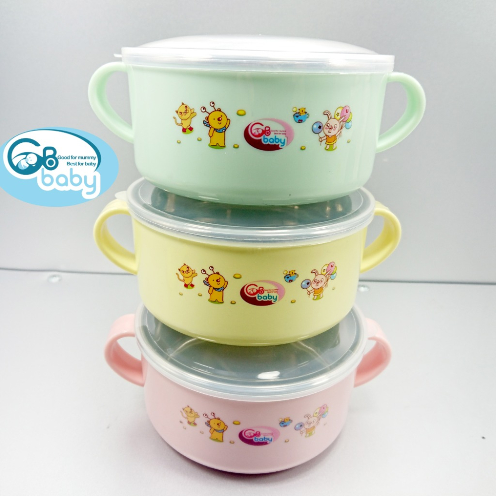 GB BABY - BÁT INOX CÓ NẮP THÌA 8818