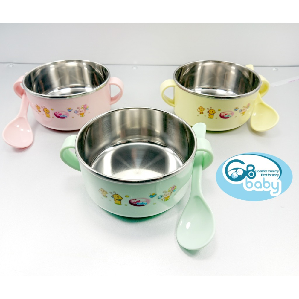 GB BABY - BÁT INOX CÓ NẮP THÌA 8818