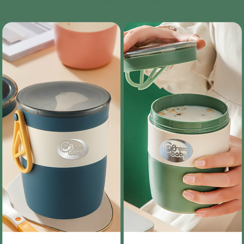 GB BABY - CỐC ĐỰNG CANH+CHÁO GIỮ NHIỆT 450ML