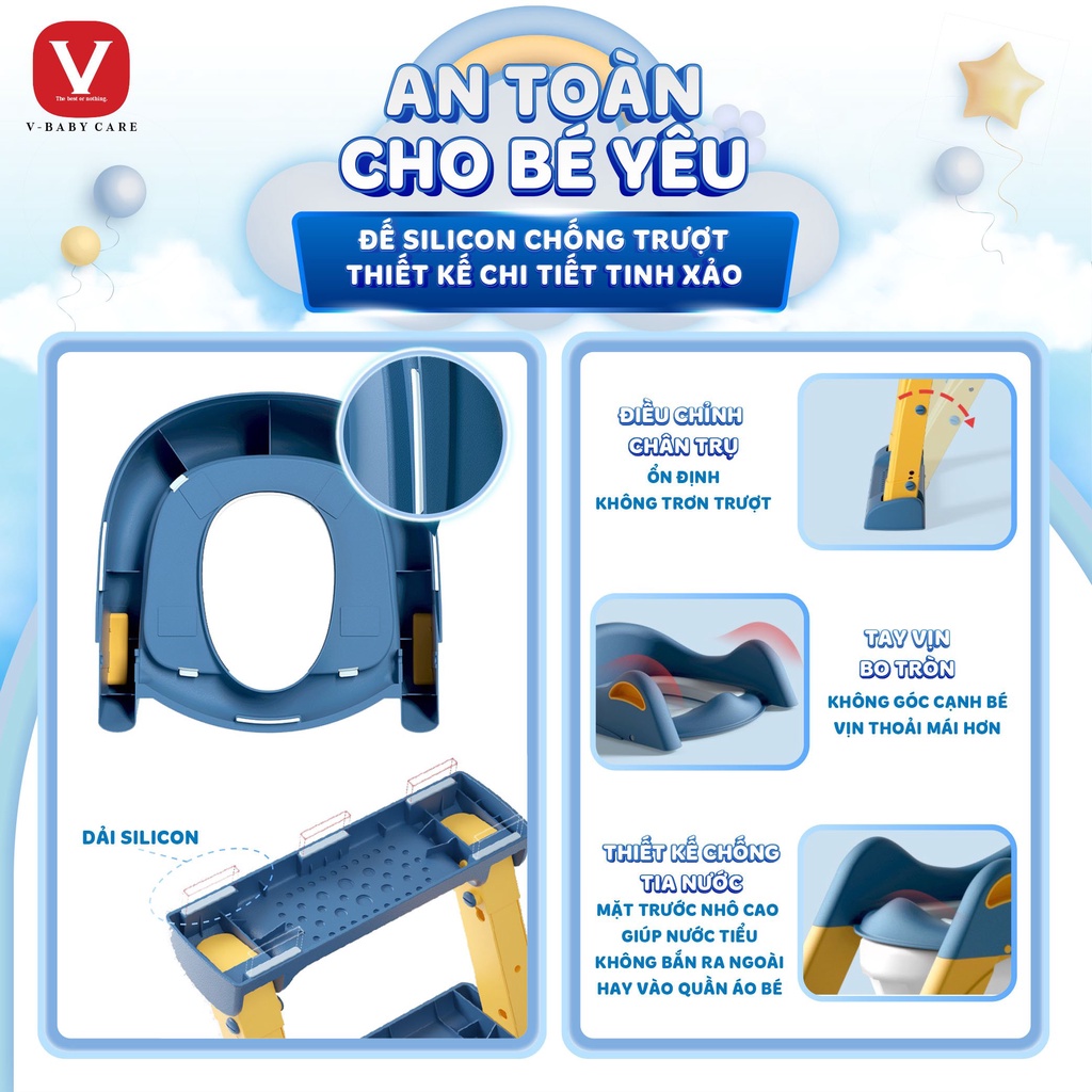 V BABY - BỆ VỆ SINH W2S