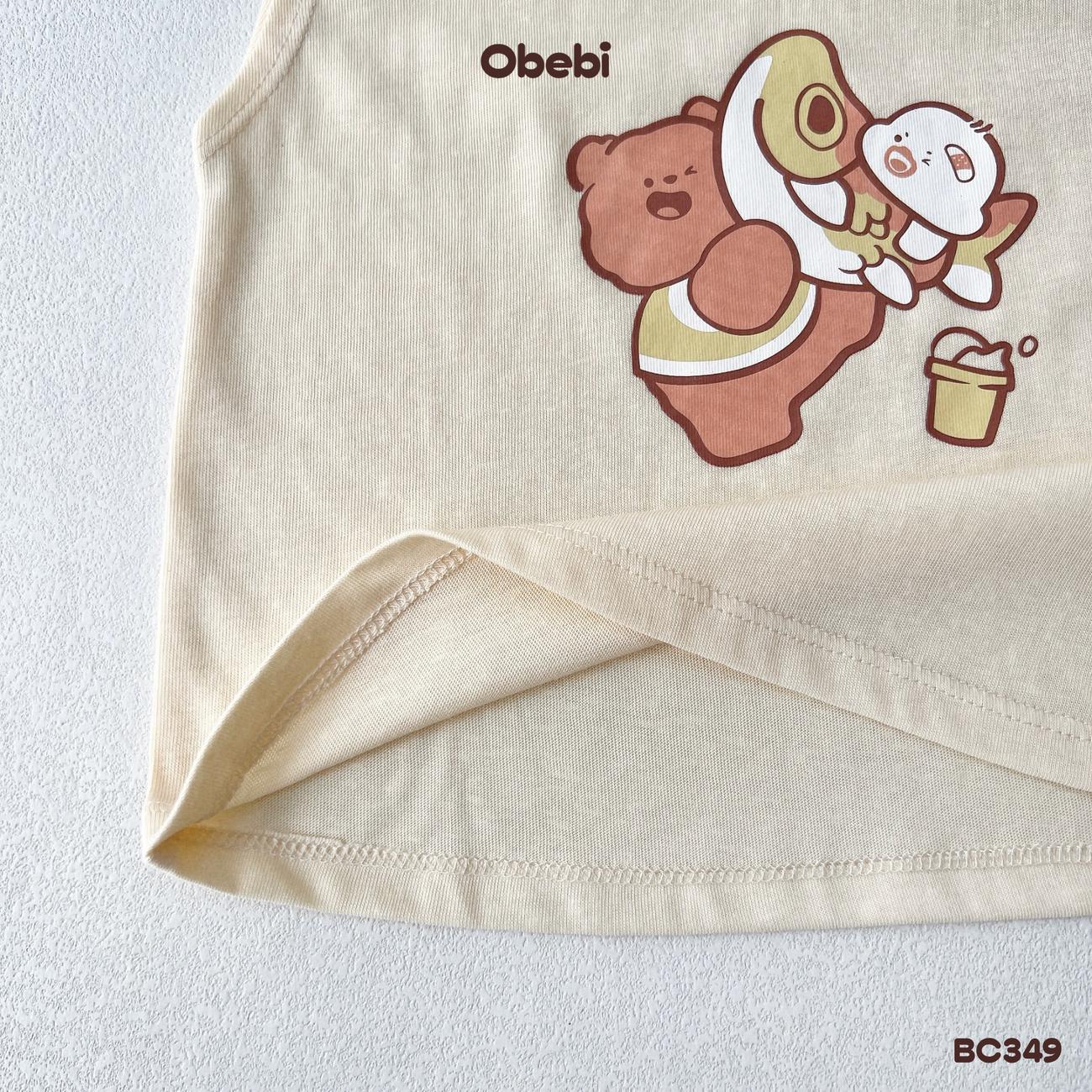 OBEBI - Bộ ba lỗ họa tiết câu cá đáng yêu OBEBI (73-120)