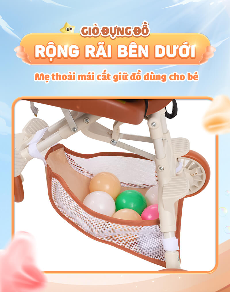 CHILUX - XE ĐẨY GẤP GỌN M55