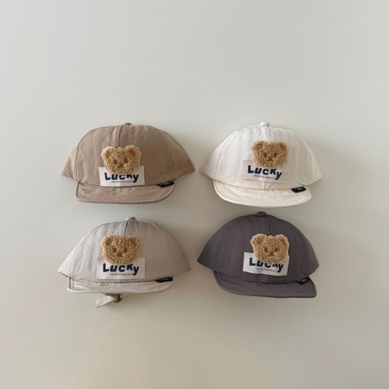 TMT - Mũ lưỡi trai Ohaier Lucky đính Gấu(1-3Y)