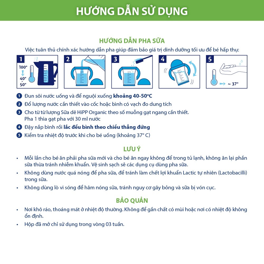 HIPP - SỮA DÊ ORGANIC