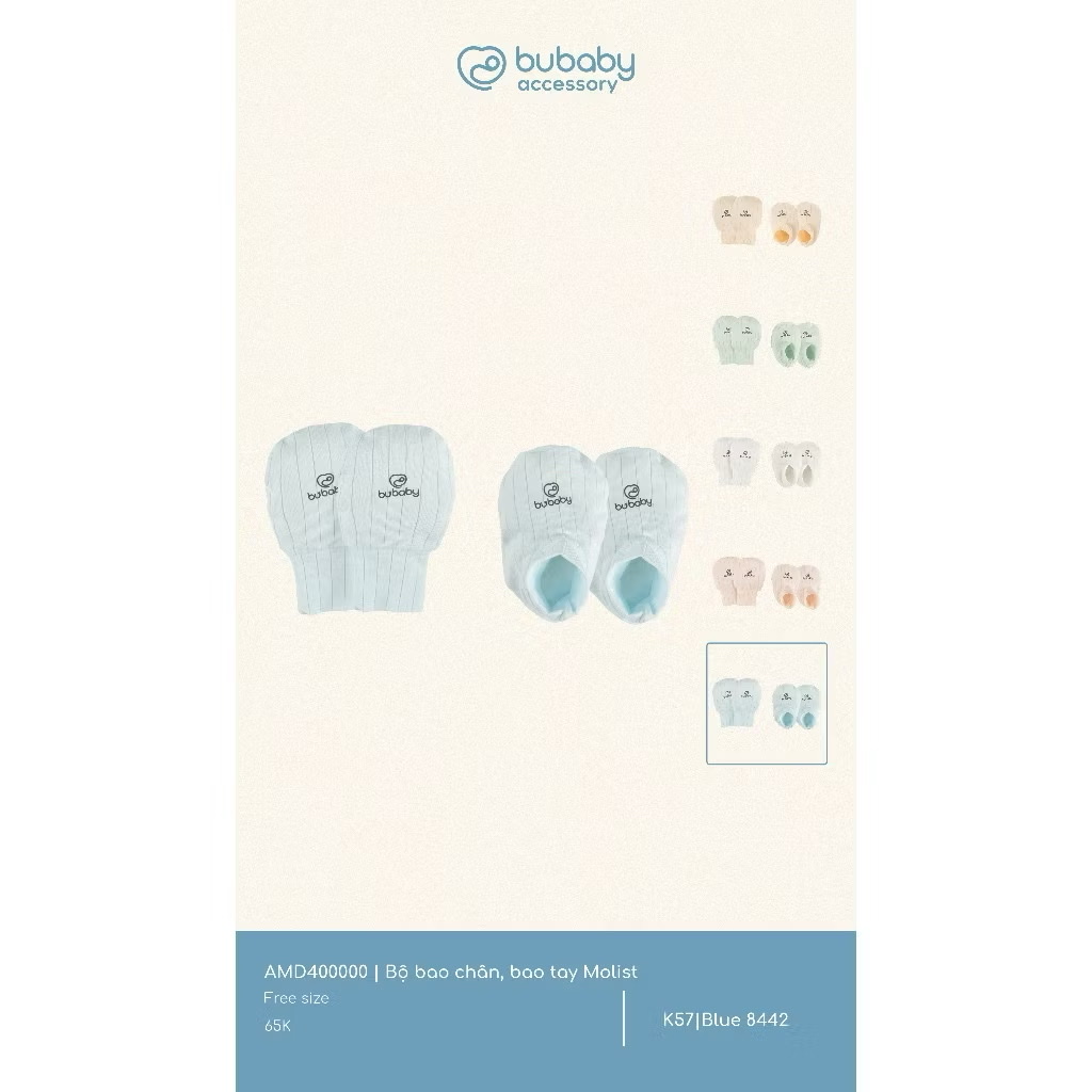 BUBABY - Bộ bao chân bao tay Molist Free size