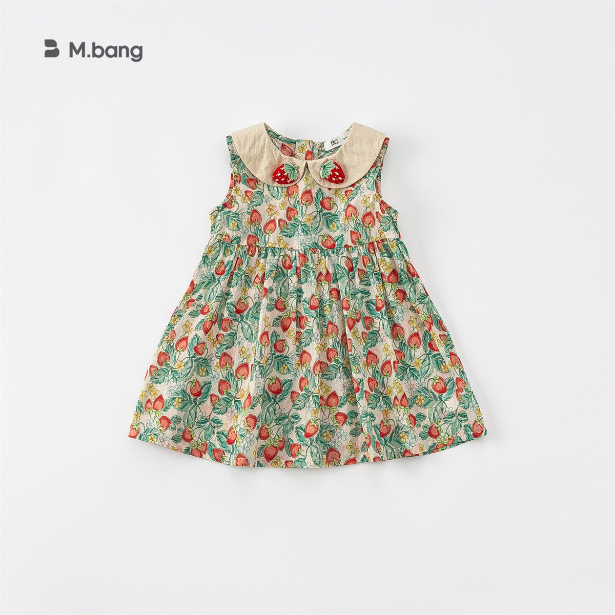 LB - Váy Babycity xanh quả dâu(80-140)