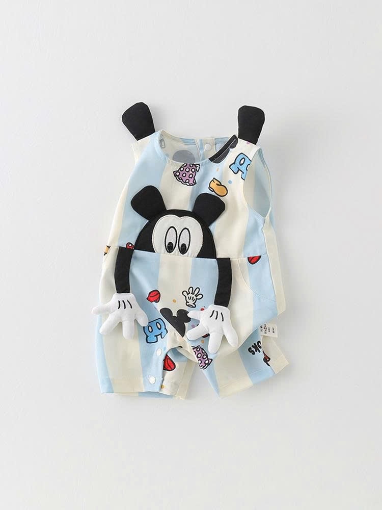 JS - Body sọc xanh kem Mickey (66-80)