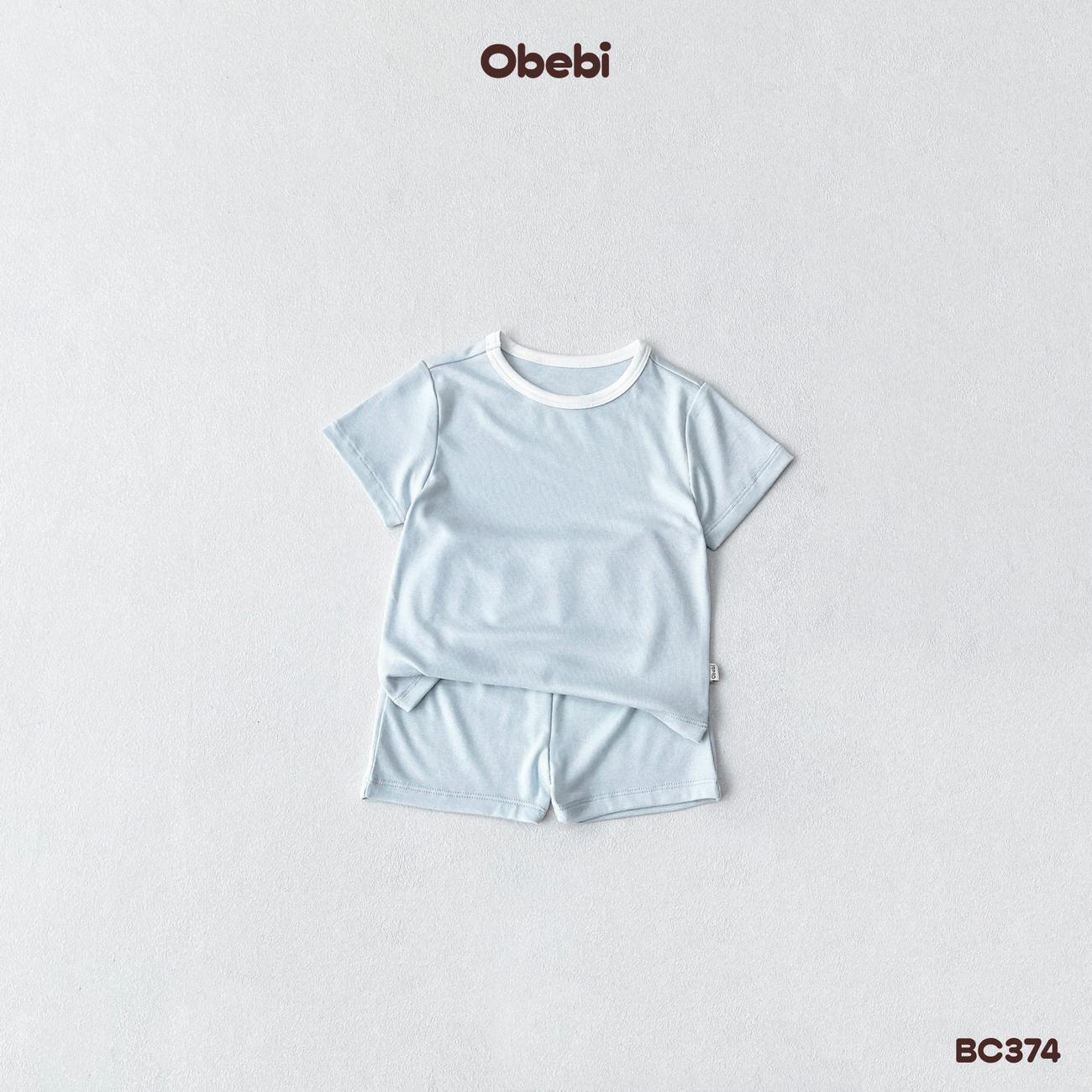 OBEBI - Bộ cộc vải rayon mát mẻ OBEBI (66-120)