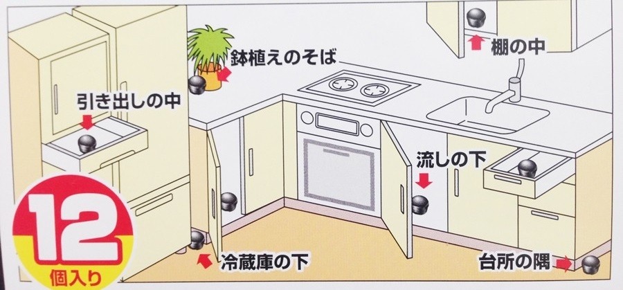 BLACK CAP - VIÊN DIỆT GIÁN NHẬT 12V