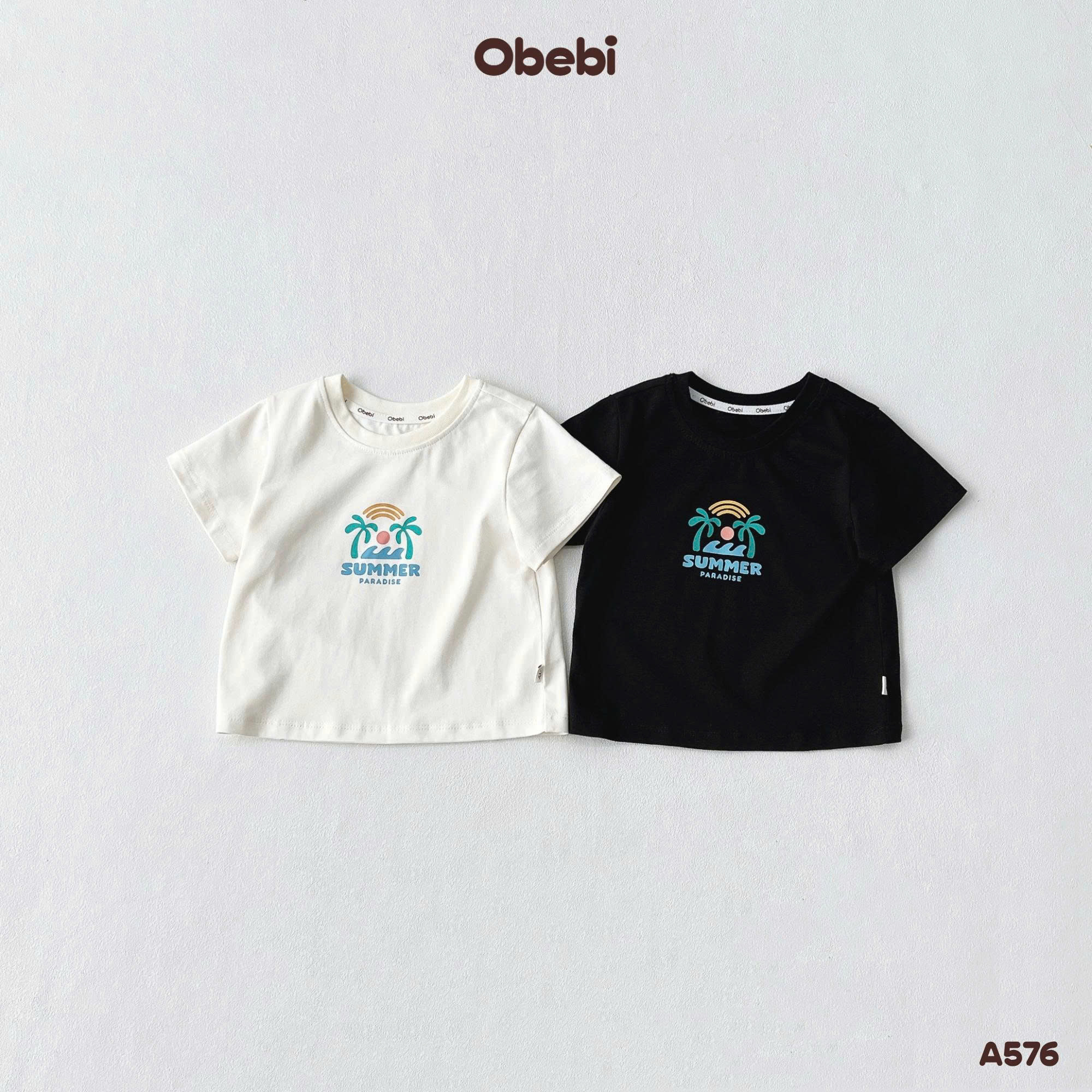 OBEBI - Áo thun Summer Paradise OBEBI (73-120)