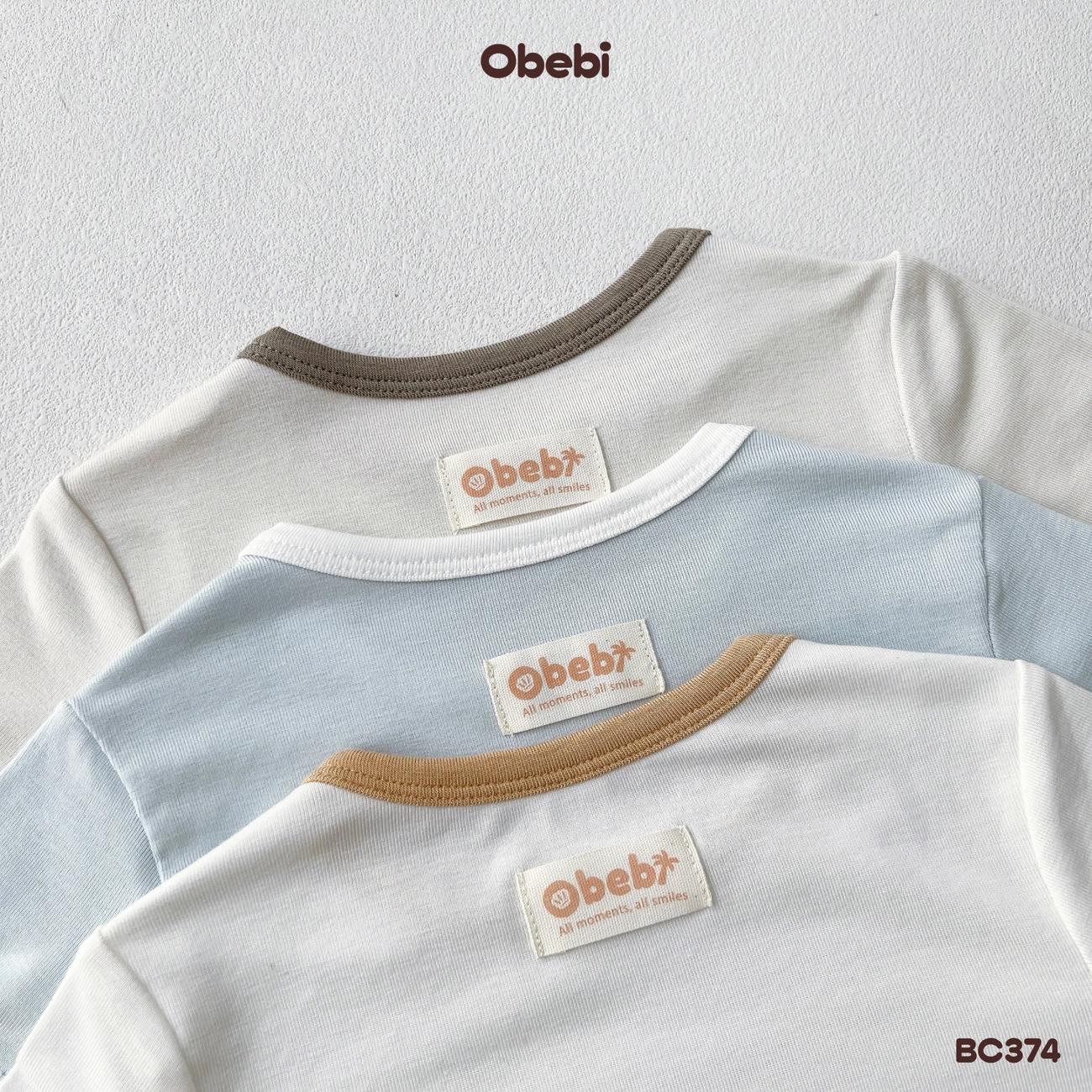 OBEBI - Bộ cộc vải rayon mát mẻ OBEBI (66-120)