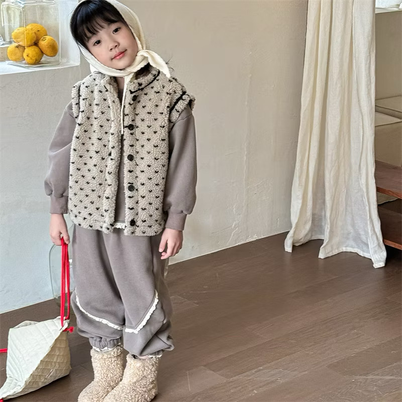 TL - Áo gile lông cừu(80-130)