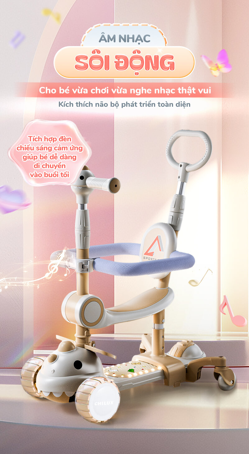 CHILUX - XE SCOOTER GẤP GỌN S21