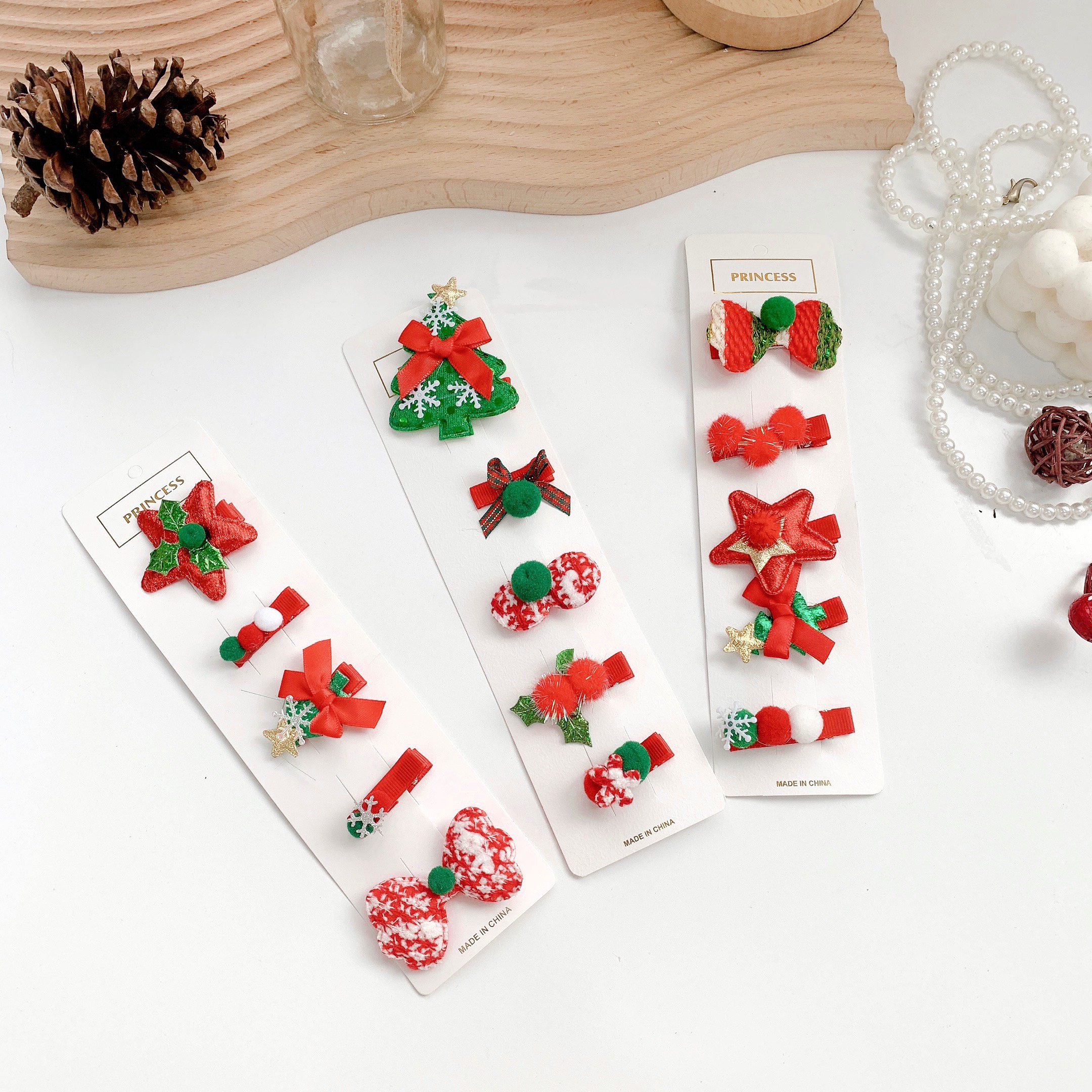 SA Set kẹp tóc Noel