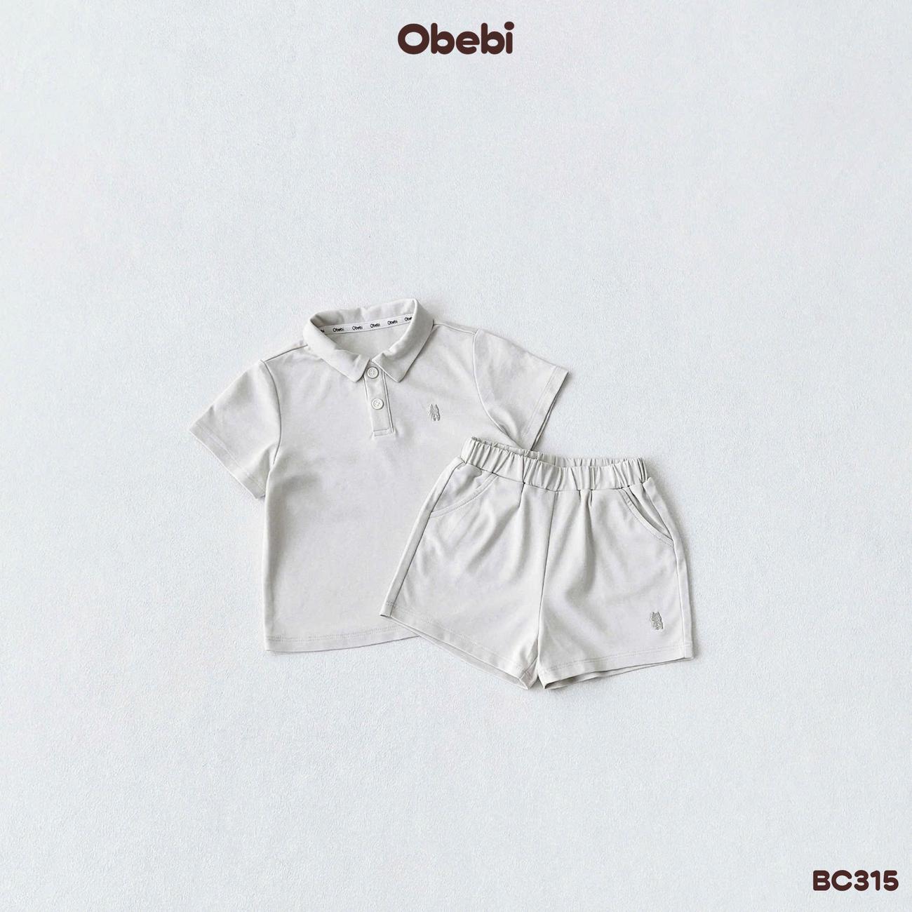 OBEBI - Bộ polo mùa hè vải mát OBEBI (73-120)