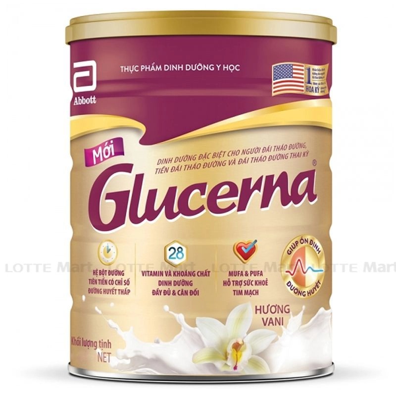 ABBOTT - 13Y+SỮA CHO NGƯỜI TIỂU ĐƯỜNG GLUCERNA VANI