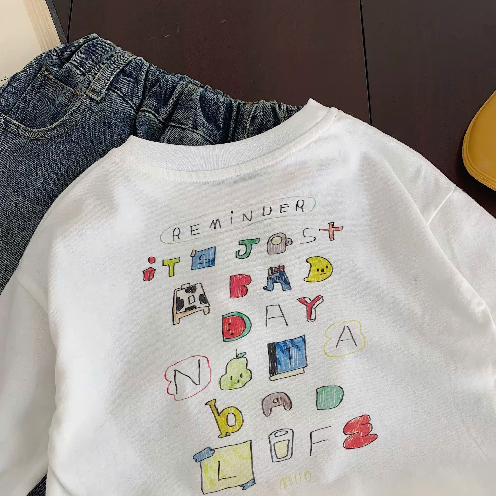 TL -Áo phông trắng REMINDER(90-140)