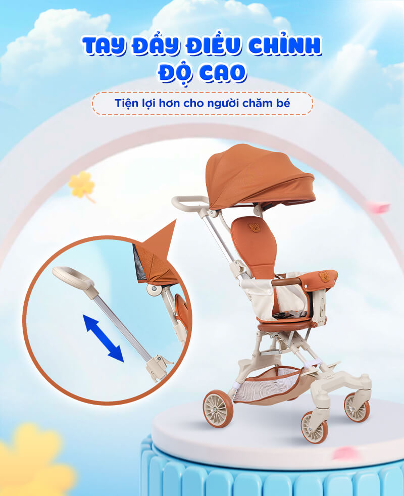 CHILUX - XE ĐẨY GẤP GỌN M22