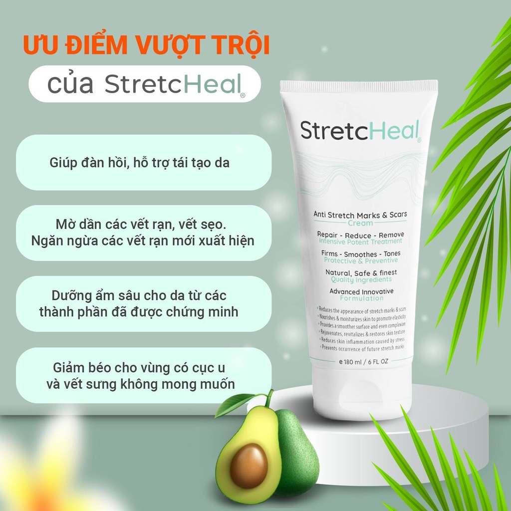 STRETCHEAL - KEM TRỊ RẠN DA MỸ