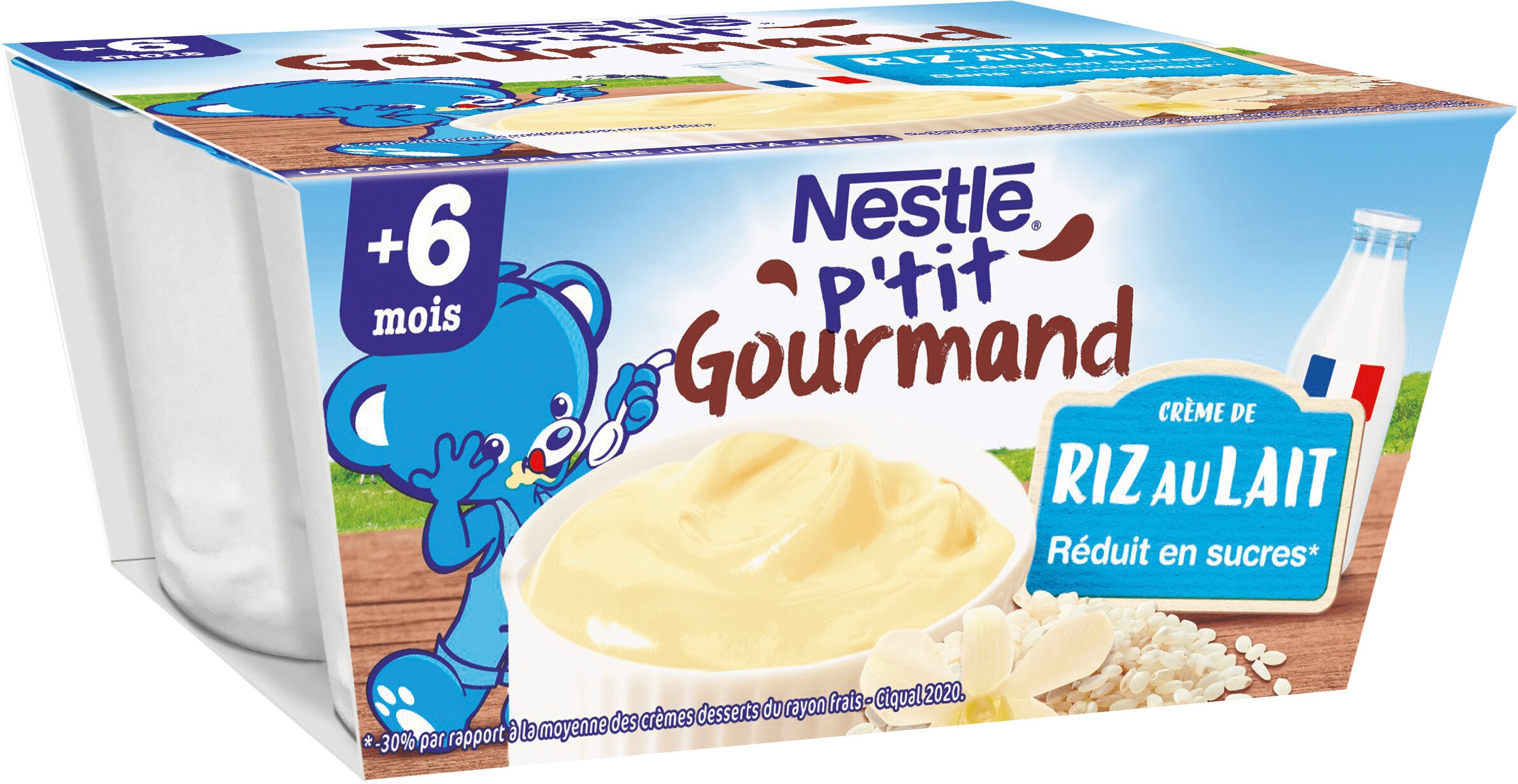 NESTLE - 6M+VÁNG SỮA PHÁP P'TIT GOURMAND