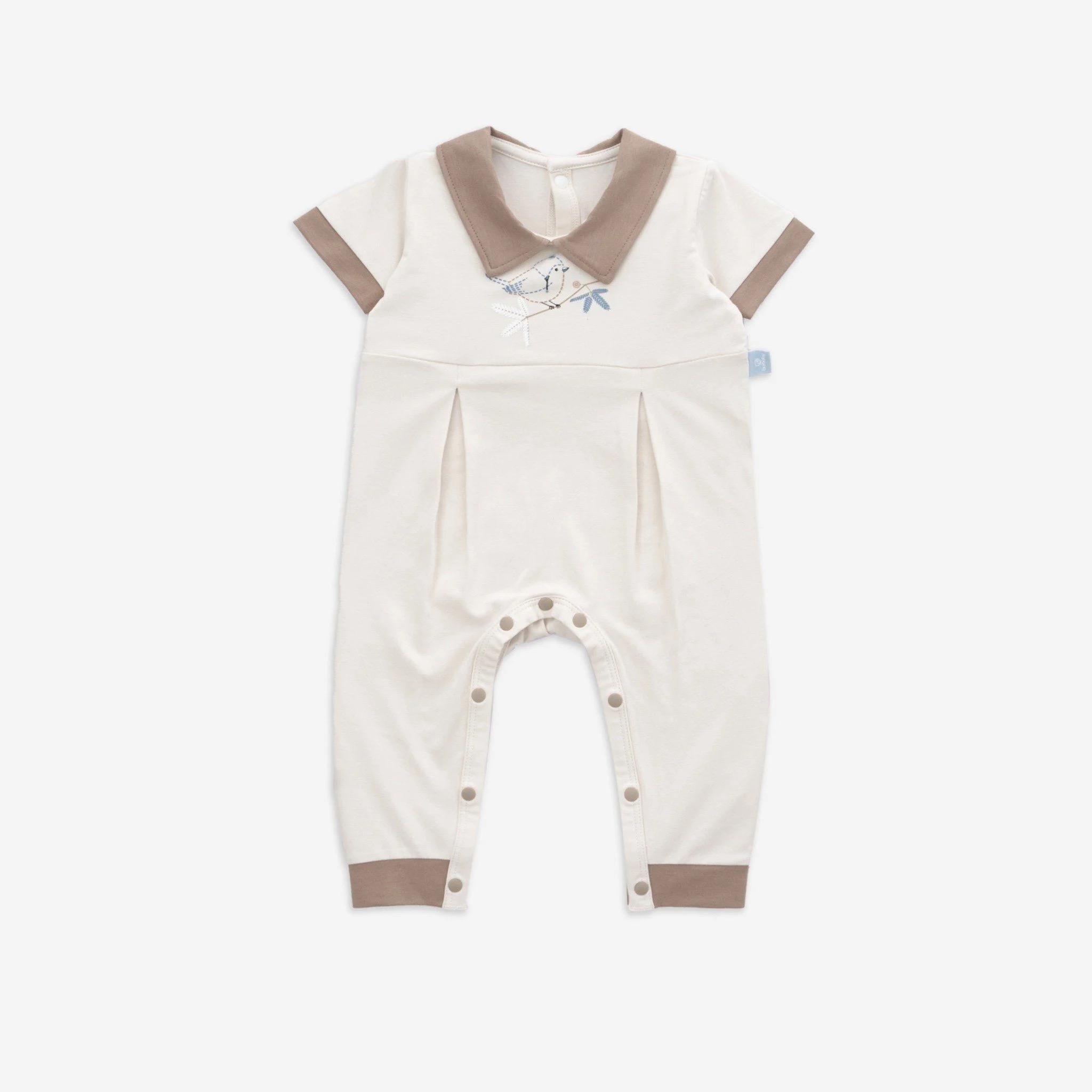 BUBABY - Body ngắn tay cổ Peterpan(1-9M)