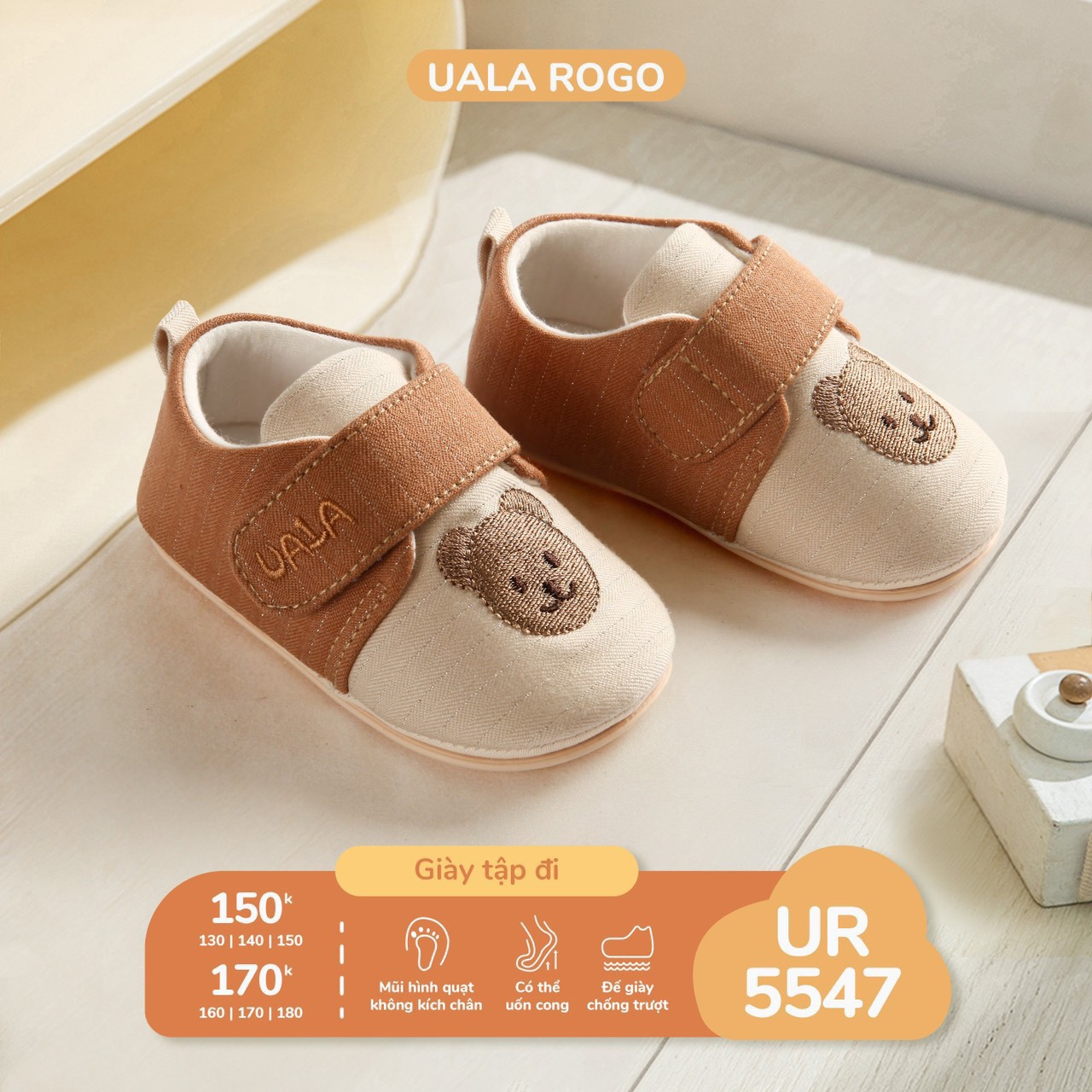 UALA ROGO - Giày tập đi UR5547 (130-150)