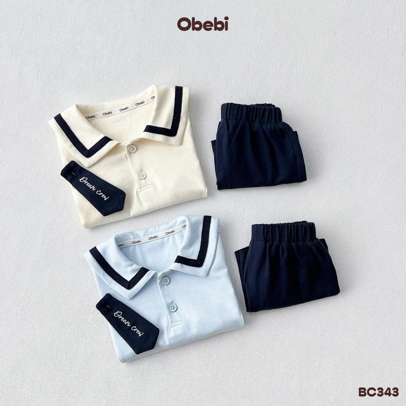 OBEBI - Bộ polo thủy thủ OBEBI (66-120)