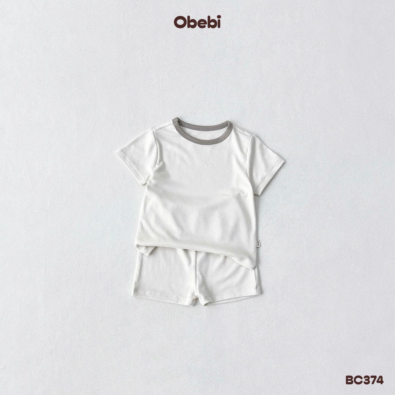 OBEBI - Bộ cộc vải rayon mát mẻ OBEBI (66-120)