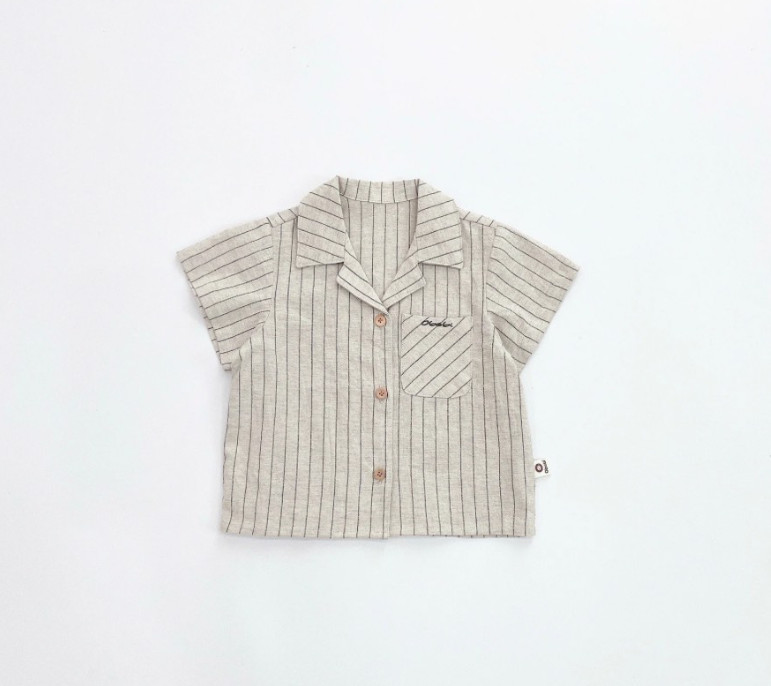 OBB - Áo sơ mi đũi kẻ(66-110)