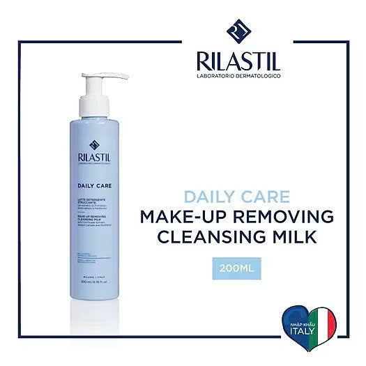RILASTIL - SỮA RỬA MẶT TẨY TRANG DAILY CARE MAKE-UP REMOVING CLEANSING MILK