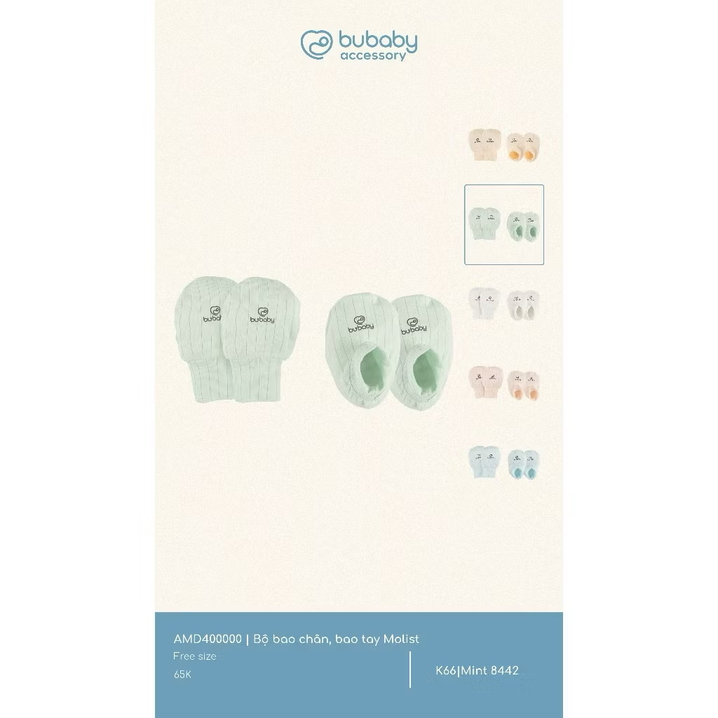 BUBABY - Bộ bao chân bao tay Molist Free size