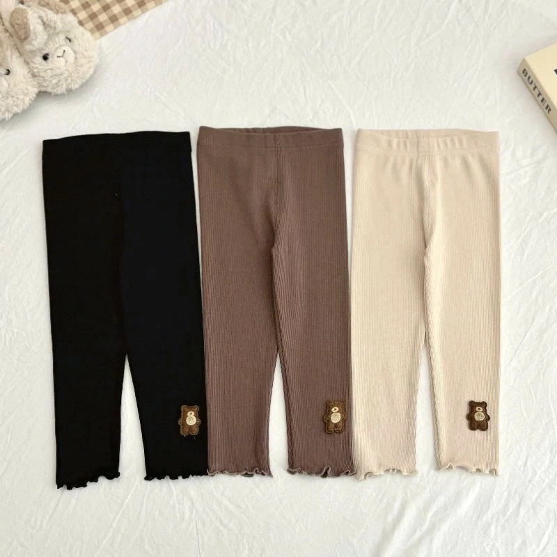 TH - Quần legging tăm đính gấu(90-130)
