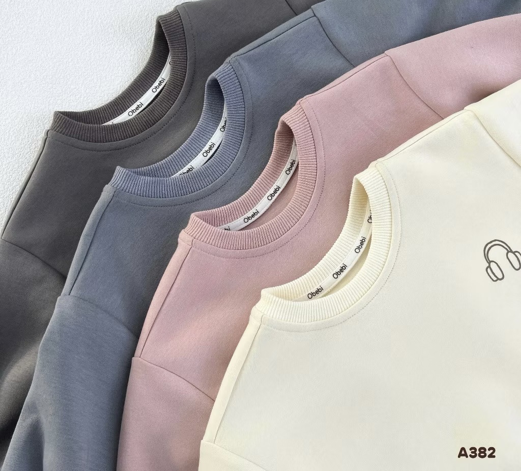 OBB - Áo sweater Gấu tai nghe(66-110)