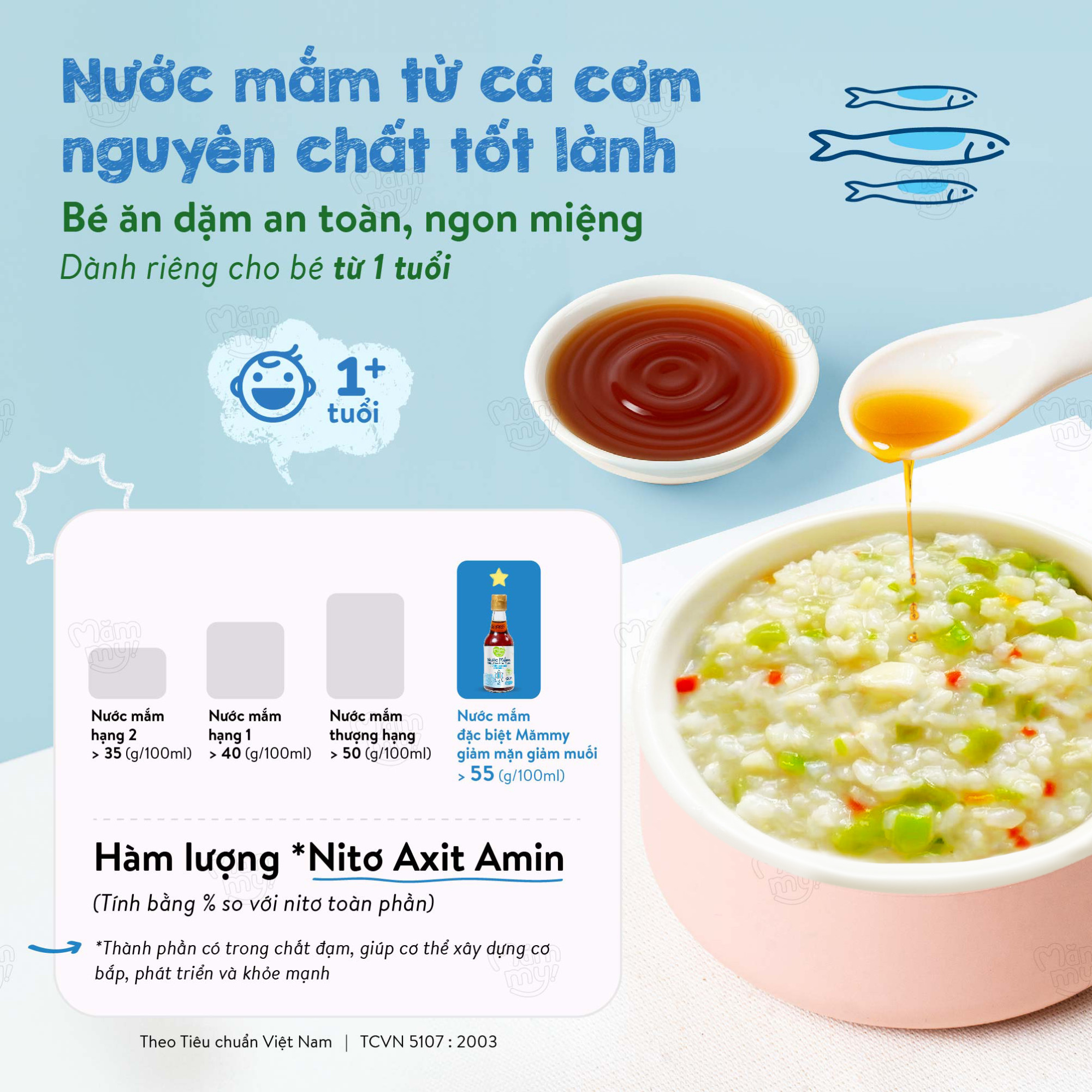 MAMMY - 1Y+NƯỚC MẮM GIẢM MUỐI