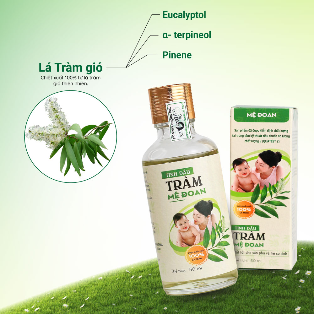 MỆ ĐOAN - TINH DẦU TRÀM