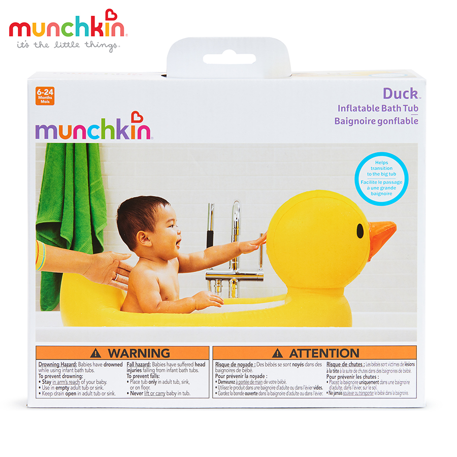MUNCHKIN - CHẬU TẮM PHAO VỊT VÀNG - MK32201