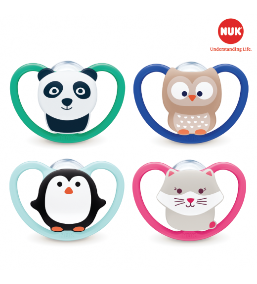 NUK - TI GIẢ SPACE SILICONE